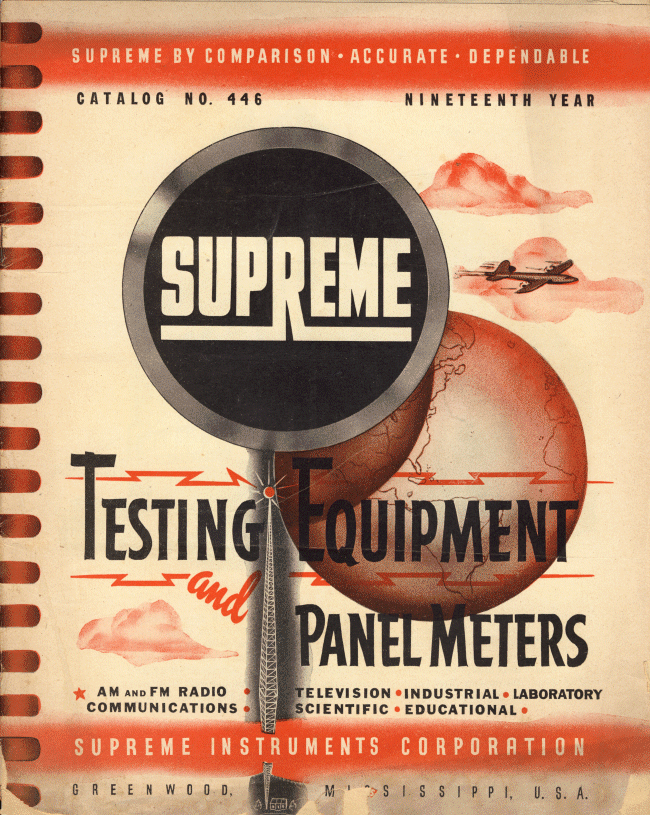 Supreme 1946 Catalog Cover
