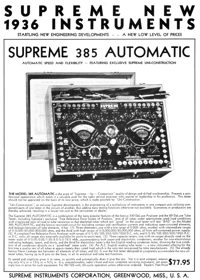 Supreme 385 Automatic