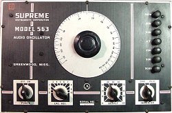 563 Audio Oscillator